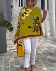 Rheala - Casual bluse med print