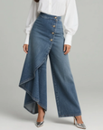 Pavellea - Jeans med nederdelseffekt