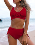 Laluna® elegant ensfarvet bikinisæt – Stilfuldt strandlook