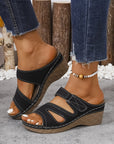 Serilda - Elegant sandal med hæl og justerbar rem