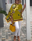 Rheala - Casual bluse med print