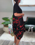 Fien - Afslappet kjole med blomsterprint
