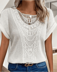 Aina - Elegant bluse i Ibiza-stil