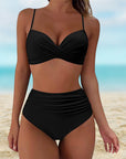 Douglas - Stilfuld bikini med høj talje for et elegant look