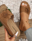 Nirelle - Sandaler med blomster til damer