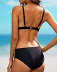 Split-bikini med farveforløb – forførende ombré-look