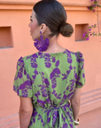 Giulia - Smuk farverig sommerkjole