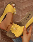 Nirelle - Sandaler med blomster til damer