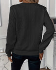 Sanne - Sweater med lynlås