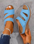 Serilda - Elegant sandal med hæl og justerbar rem