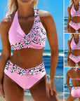 Elnora krydsbikini – raffinerede krydsdetaljer til et elegant strandlook