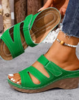 Serilda - Elegant sandal med hæl og justerbar rem