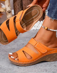 Serilda - Elegant sandal med hæl og justerbar rem