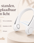 NekFan™ - Bærbar, genopladelig nakkeventilator til øjeblikkelig afkøling!