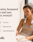 NekFan™ - Bærbar, genopladelig nakkeventilator til øjeblikkelig afkøling!