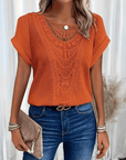 Aina - Elegant bluse i Ibiza-stil