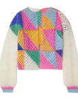 Claudia- Stribet sweater i smukke farver