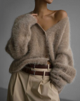 Jolien - Chic og behagelig kashmircardigan