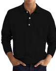 Luca - Poloshirt med lange ærmer