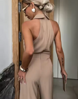 Tulsa - Elegant ærmeløs jumpsuit