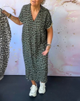Jaylinn - Elegant leopardkjole