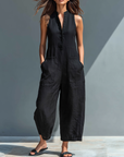 Soraya - Rummelig ærmeløs jumpsuit til kvinder