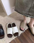 Blyzara - Åbne sandaler til kvinder, elegante og behagelige med en moderne lav hæl