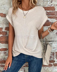 Anneloes - Casual T-shirt med korte ærmer