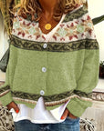 Ceralivra - Elegant strikket cardigan med vintagecharme