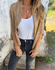 Alithia - Let cardigan med halvlange ærmer