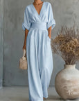 Avelissea - Jumpsuit til kvinder med V-hals