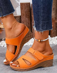 Serilda - Elegant sandal med hæl og justerbar rem