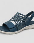 Janira - Sandaler til damer med behagelige justerbare flettede remme