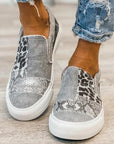 Yana - Trendy slip-on sneakers med smukt print