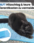 Beskyt din kat mod hedeslag med By Sofie™ kølemåtte