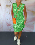 Ilira - Elegant kjole med V-hals