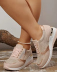Pavrixa - Sneakers til damer med forstærket komfort, lynlås i siden og moderne stil