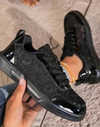 Jorexa - Sneakers til damer i åndbar blonde i casual elegant stil