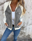 Hilda- Moderne jakke med denim