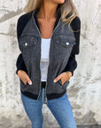 Hilda- Moderne jakke med denim