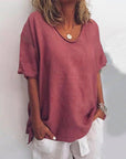 Evelyne - Casual og elegant bluse