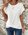 Clarissa - Elegant sommertop med rund hals