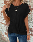 Clarissa - Elegant sommertop med rund hals