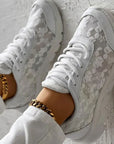 Nola - Komfortable hvide sneakers