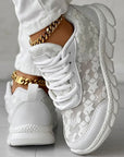 Nola - Komfortable hvide sneakers