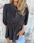 Meliora - Chik bluse i Ibiza-stil