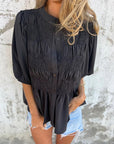 Meliora - Chik bluse i Ibiza-stil