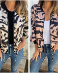 Hermione - Smuk jakke med zebraprint