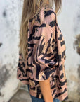 Hermione - Smuk jakke med zebraprint