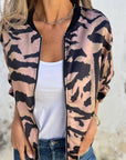 Hermione - Smuk jakke med zebraprint